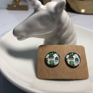 Prickly Cactus Earrings